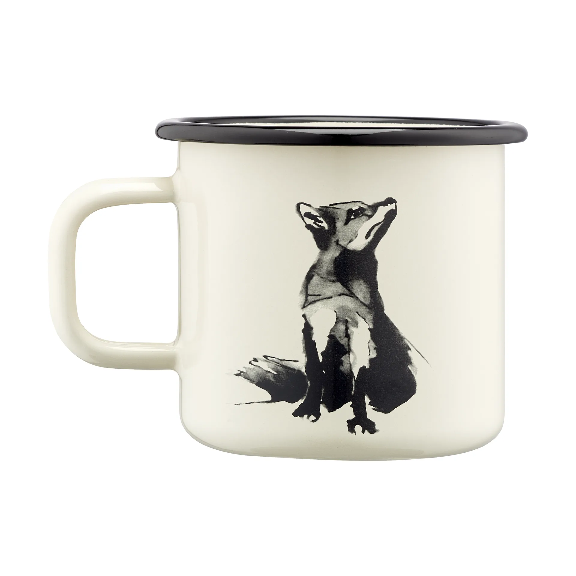 Tasse émaillée Teemu Järvi x Muurla 37 cl, Renard Muurla