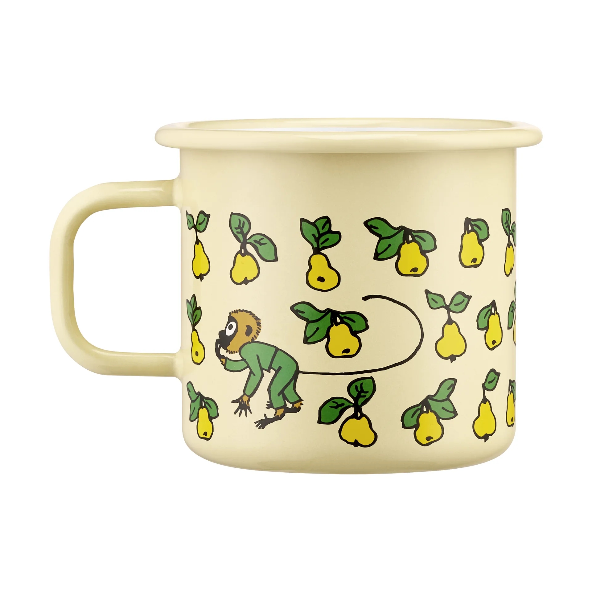 Tasse en émail Fifi Brindacier 3,7 dl, Fruits Muurla