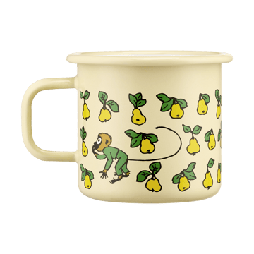 Tasse en émail Fifi Brindacier 3,7 dl - Fruits - Muurla