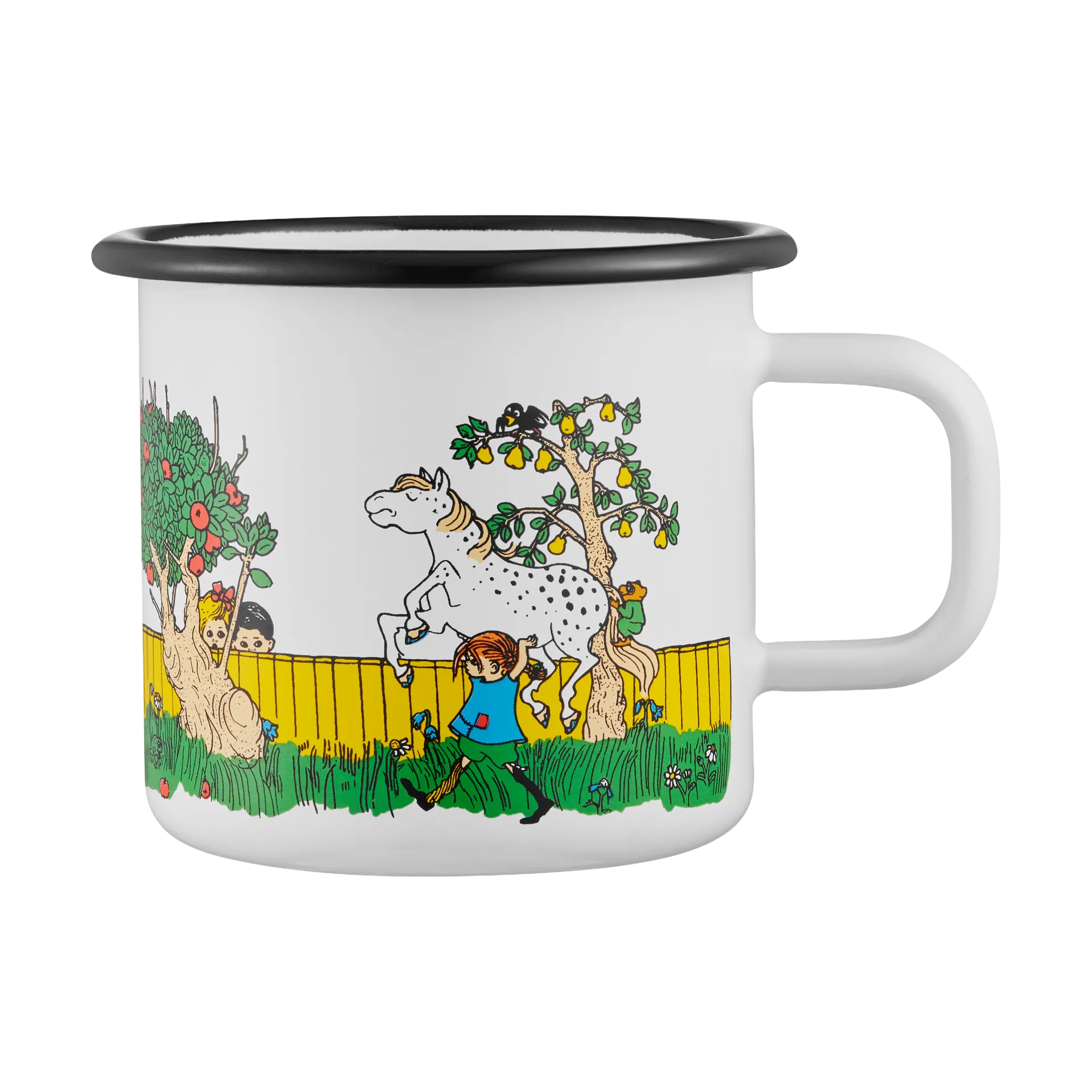 Tasse en émail Fifi Brindacier 3,7 dl, The Way Home Muurla