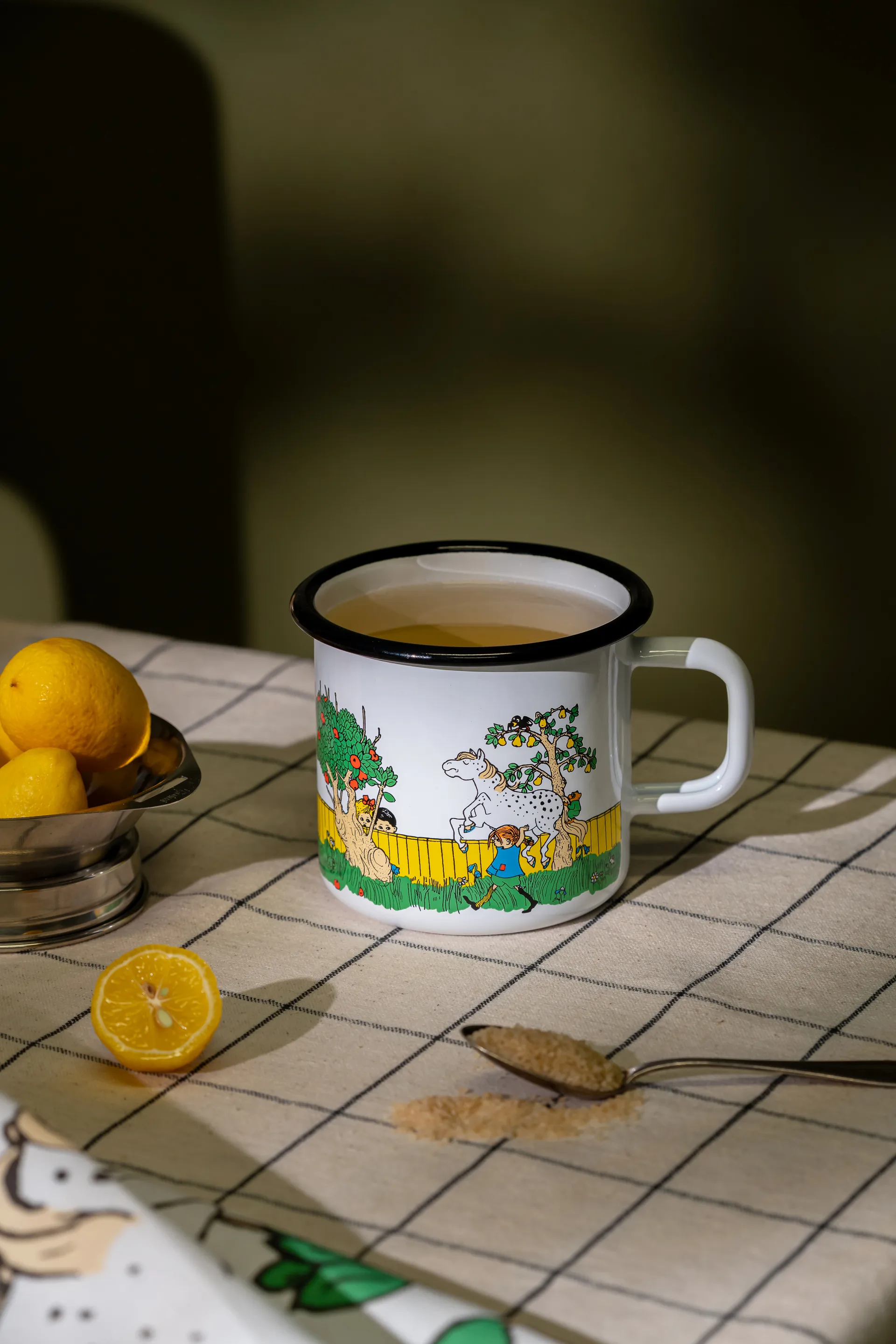 Tasse en émail Fifi Brindacier 3,7 dl, The Way Home Muurla