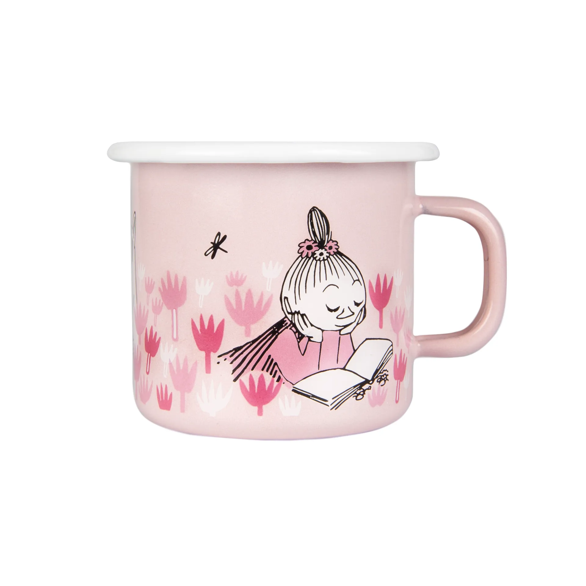 Tasse en émail Girls 25 cl, Rose Muurla