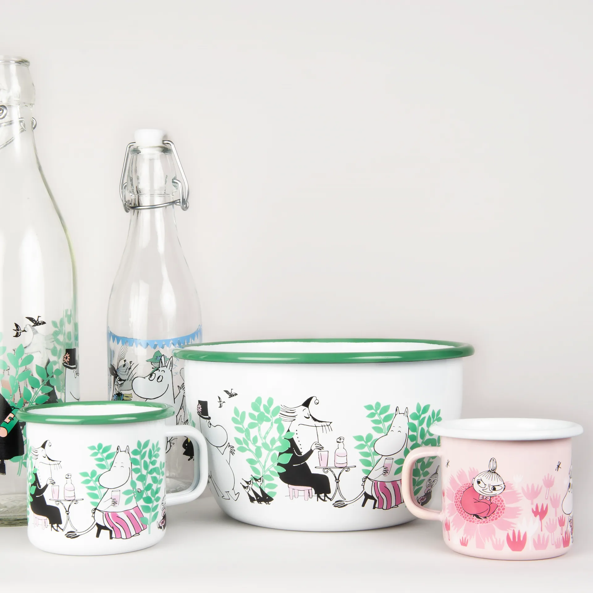 Tasse en émail Girls 25 cl, Rose Muurla