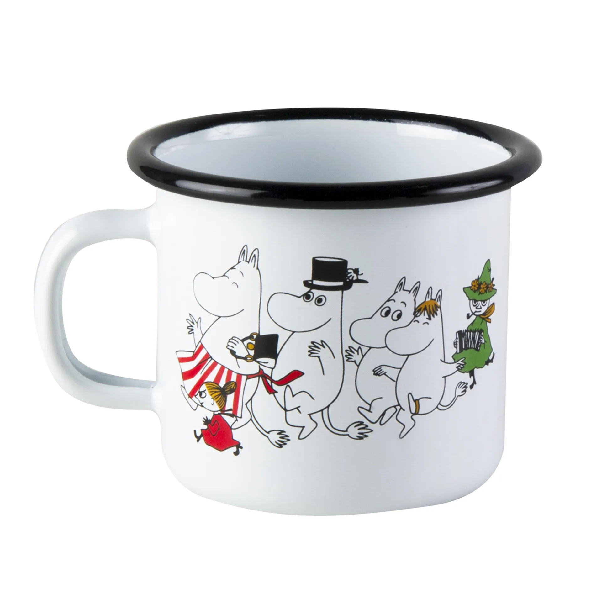 Tasse en émail Moomindalen, 2,5 dl Muurla