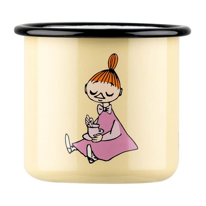 Tasse en émail Mymble Retro 37 cl, Yellow Muurla