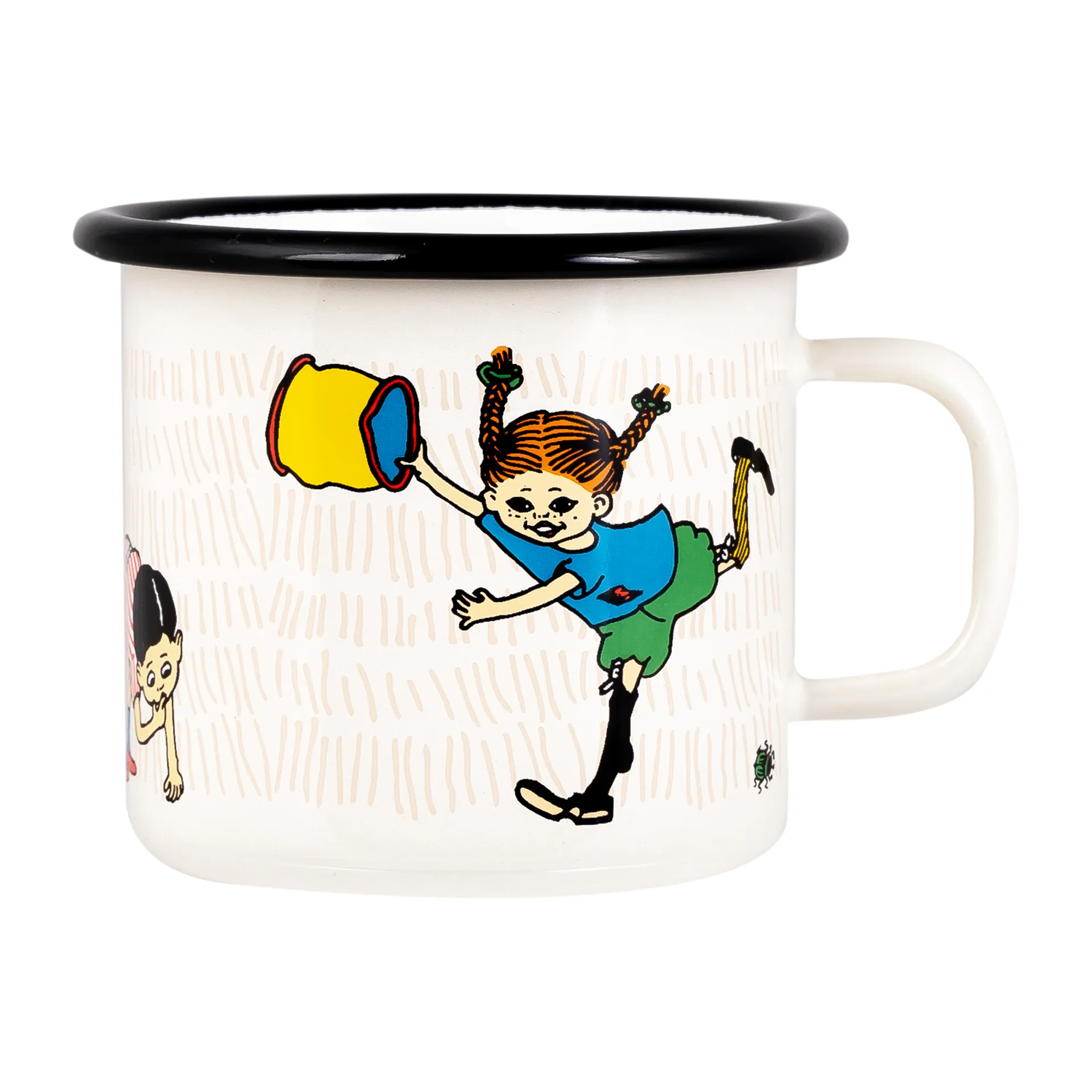 Tasse en émail Pippi The Snirkle Hunt 25 cl, Multi Muurla