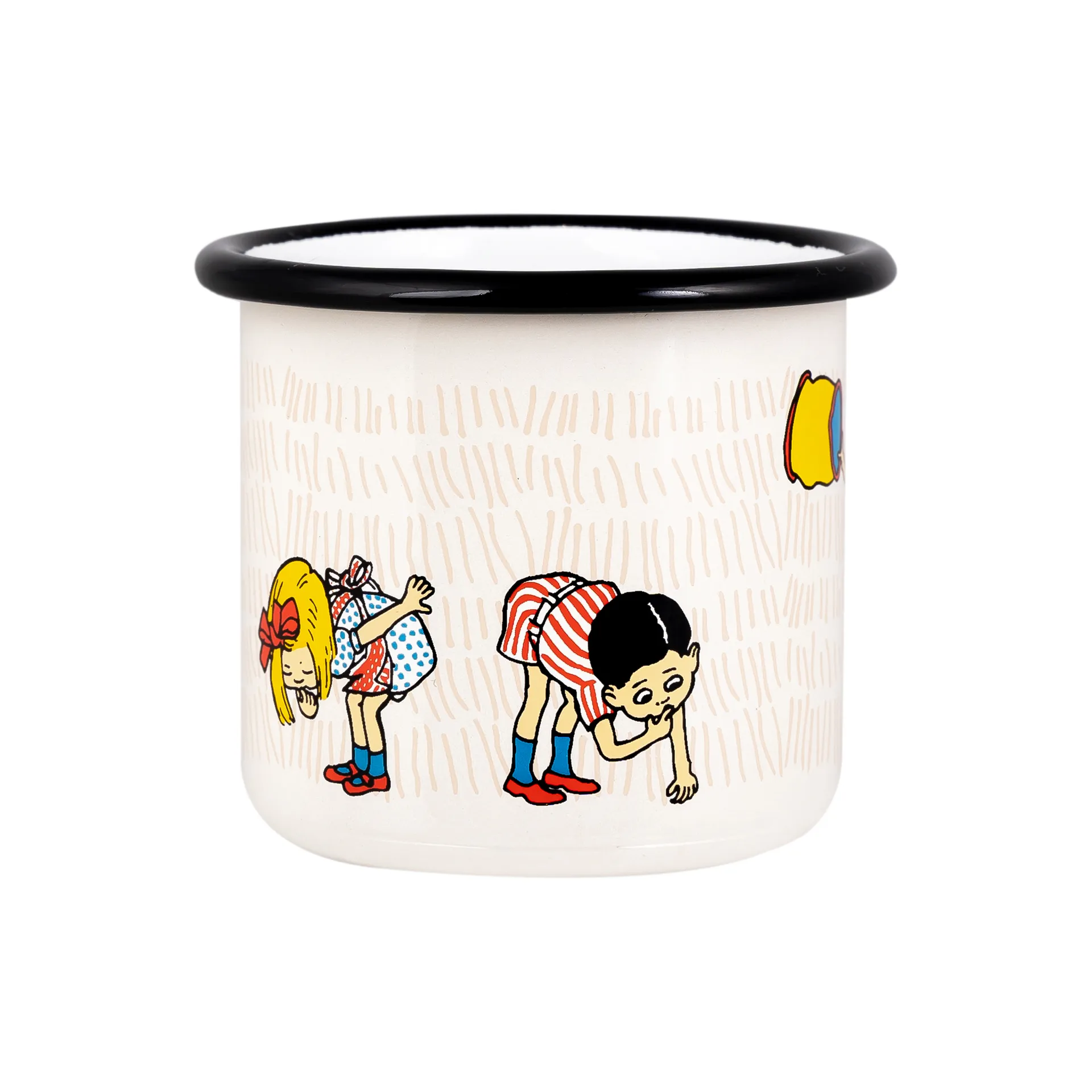Tasse en émail Pippi The Snirkle Hunt 25 cl, Multi Muurla