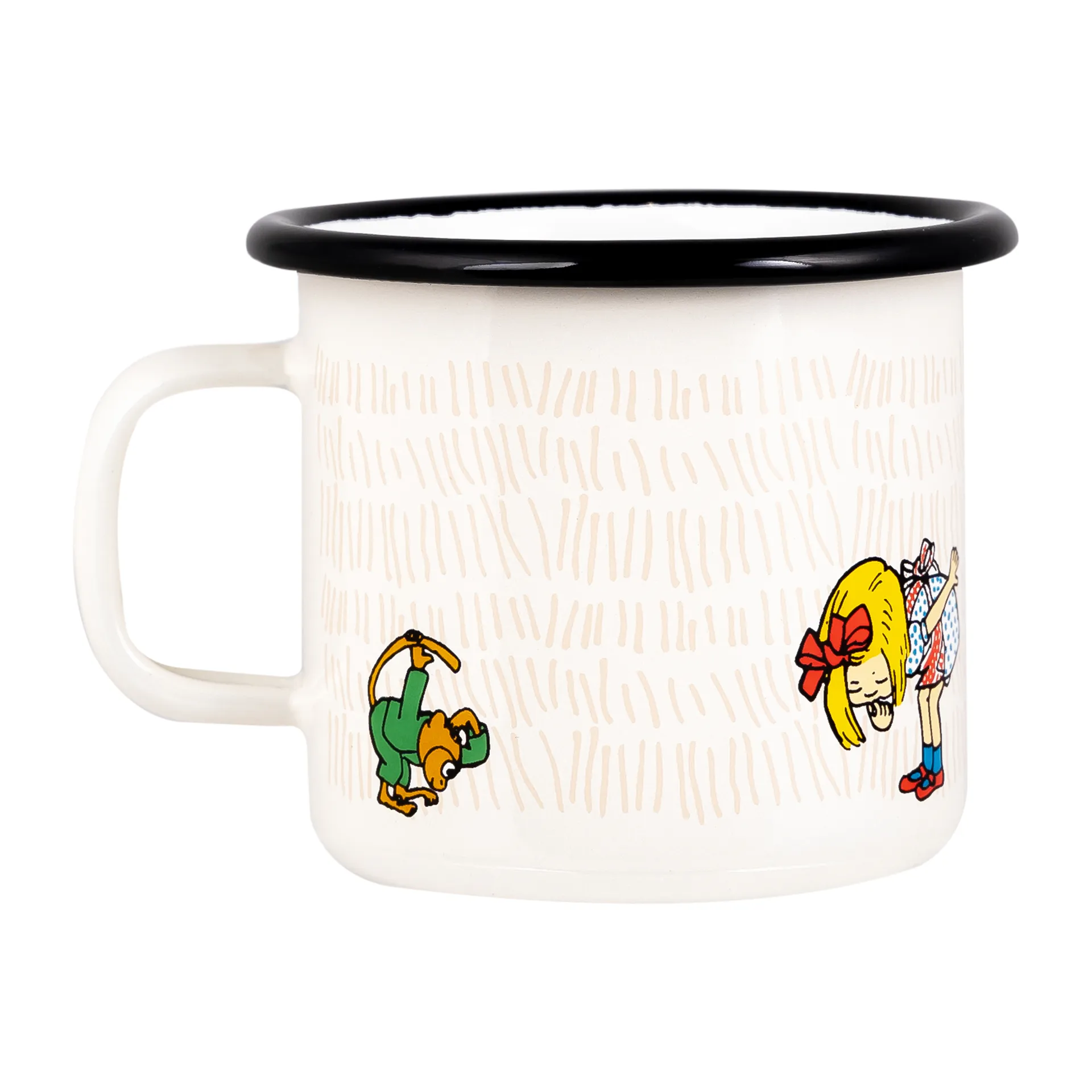 Tasse en émail Pippi The Snirkle Hunt 25 cl, Multi Muurla