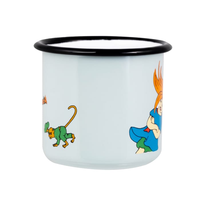 Tasse en émail Pippi The Strongest Girl 37 cl - Multi - Muurla