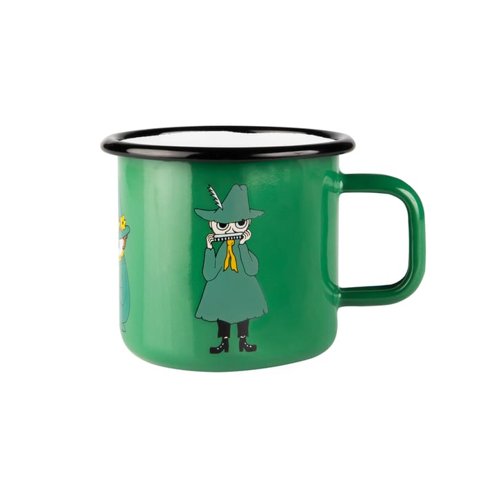 Tasse en émail Snusmumriken 37 cl - Vert - Muurla