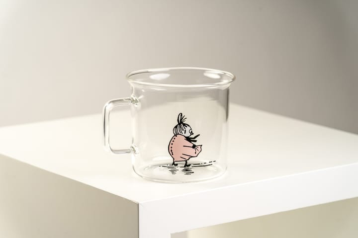 Mug en verre transparent borosilicate gris Muurla - La déco 2B