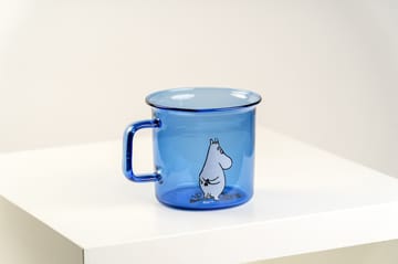 Tasse en verre Moomin 35 cl - Bleu - Muurla