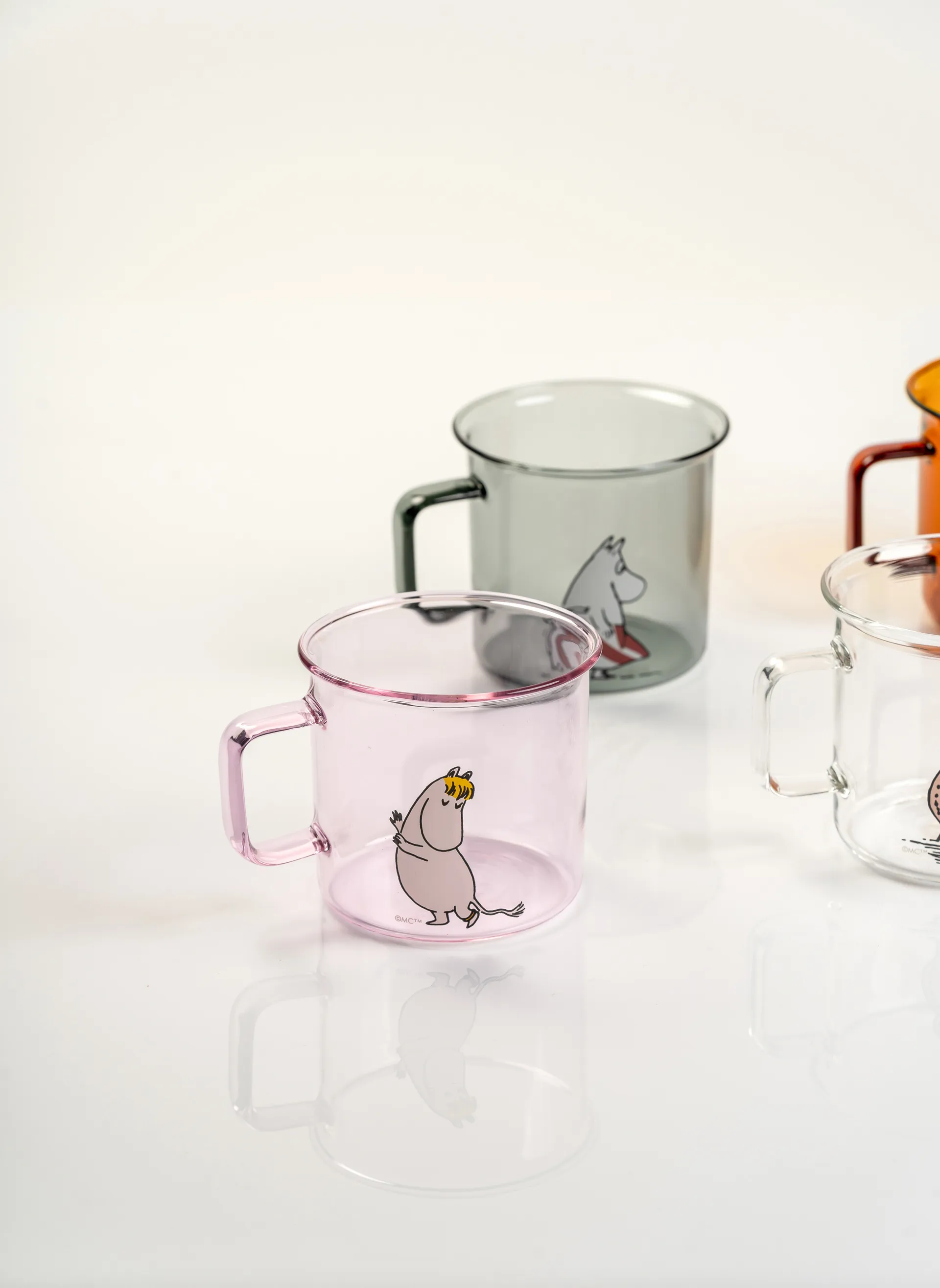 Tasse en verre Moominmamma 35 cl, Gris Muurla