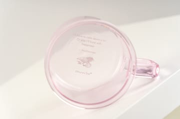 Tasse en verre Snorkmaiden 35 cl - Rose - Muurla