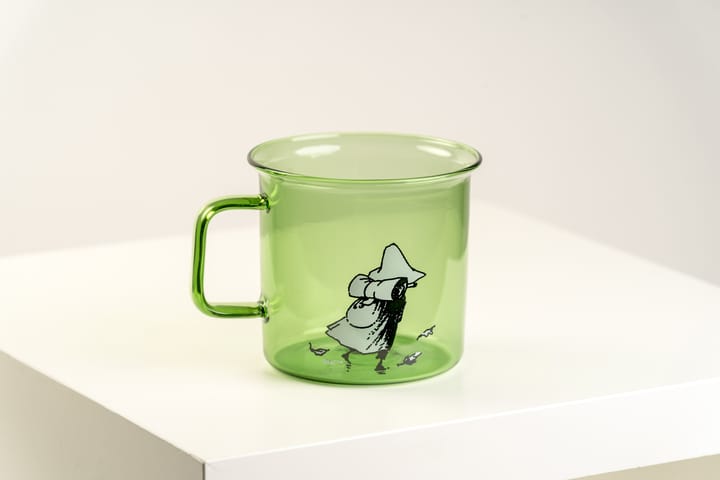 Mug en verre transparent borosilicate gris Muurla - La déco 2B