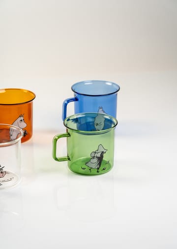 Tasse en verre Snufkin 35 cl - Vert - Muurla