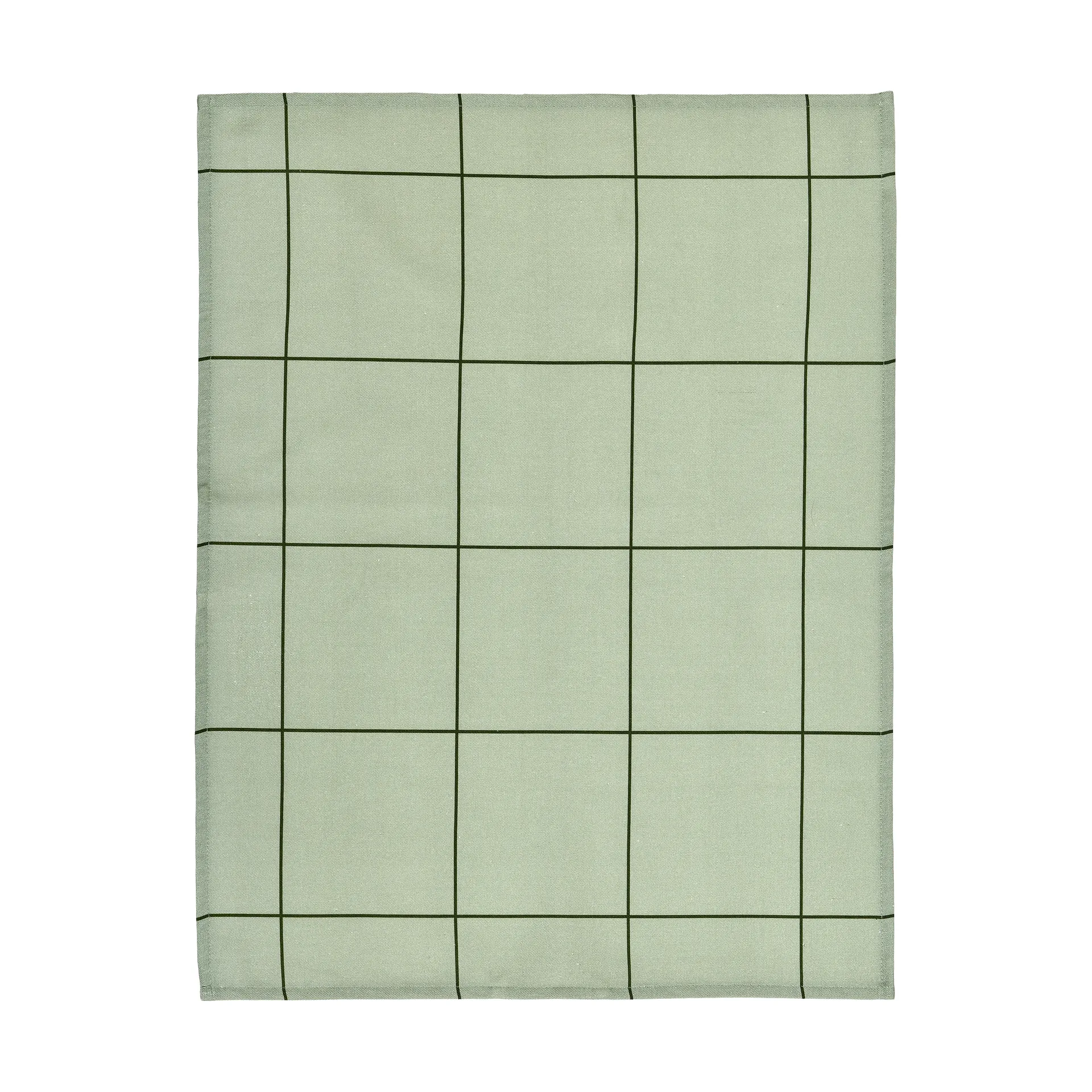 Torchon de cuisine Checks & Stripes, Green, 50x70 cm Muurla