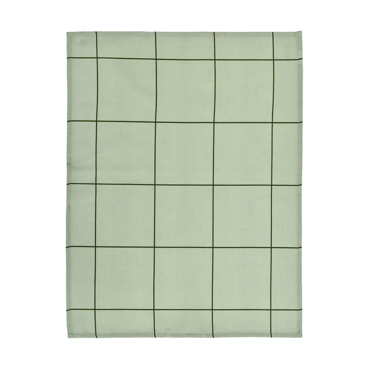 Torchon de cuisine Checks & Stripes - Green, 50x70 cm - Muurla
