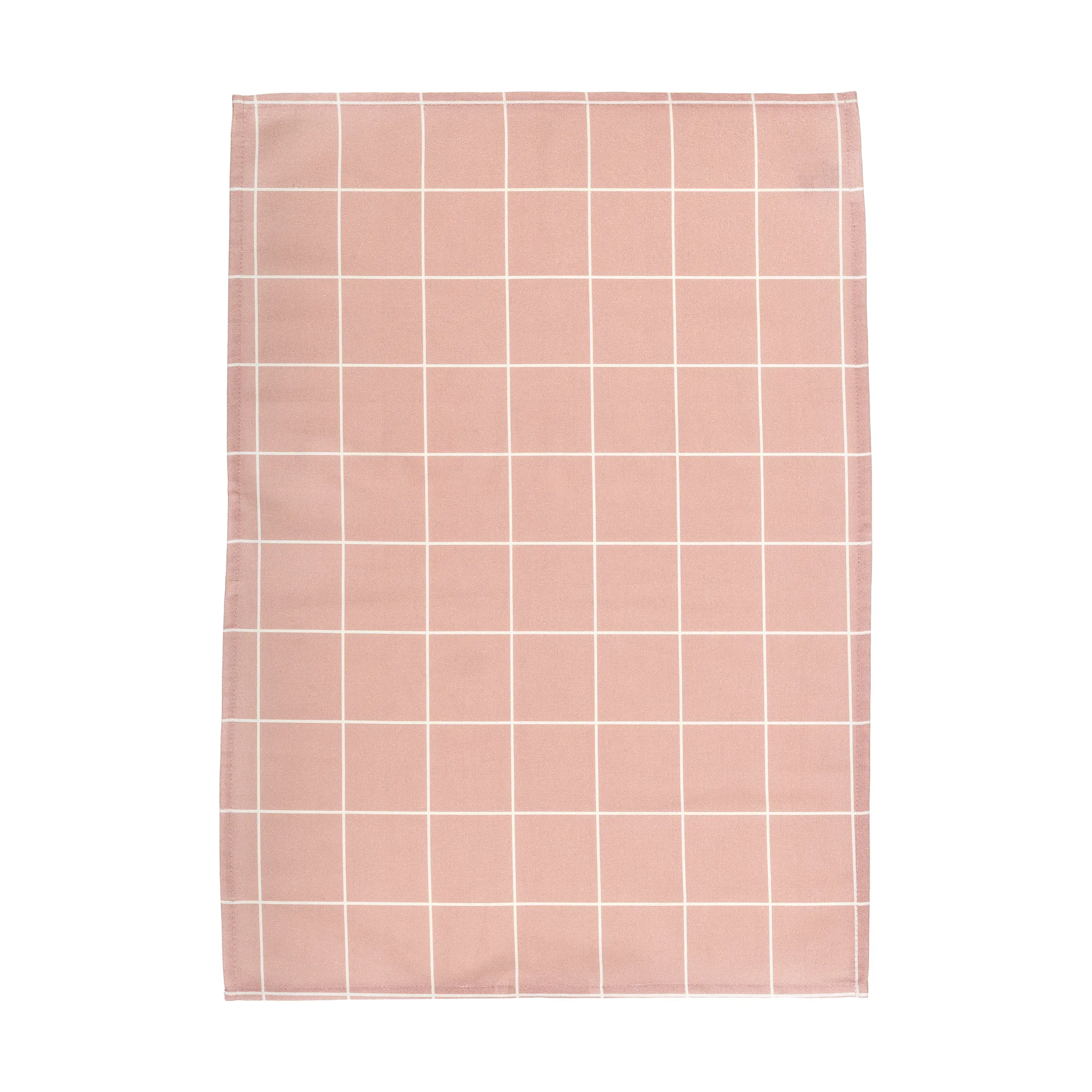 Torchon de cuisine Checks & Stripes, Pink, 50x65 cm Muurla