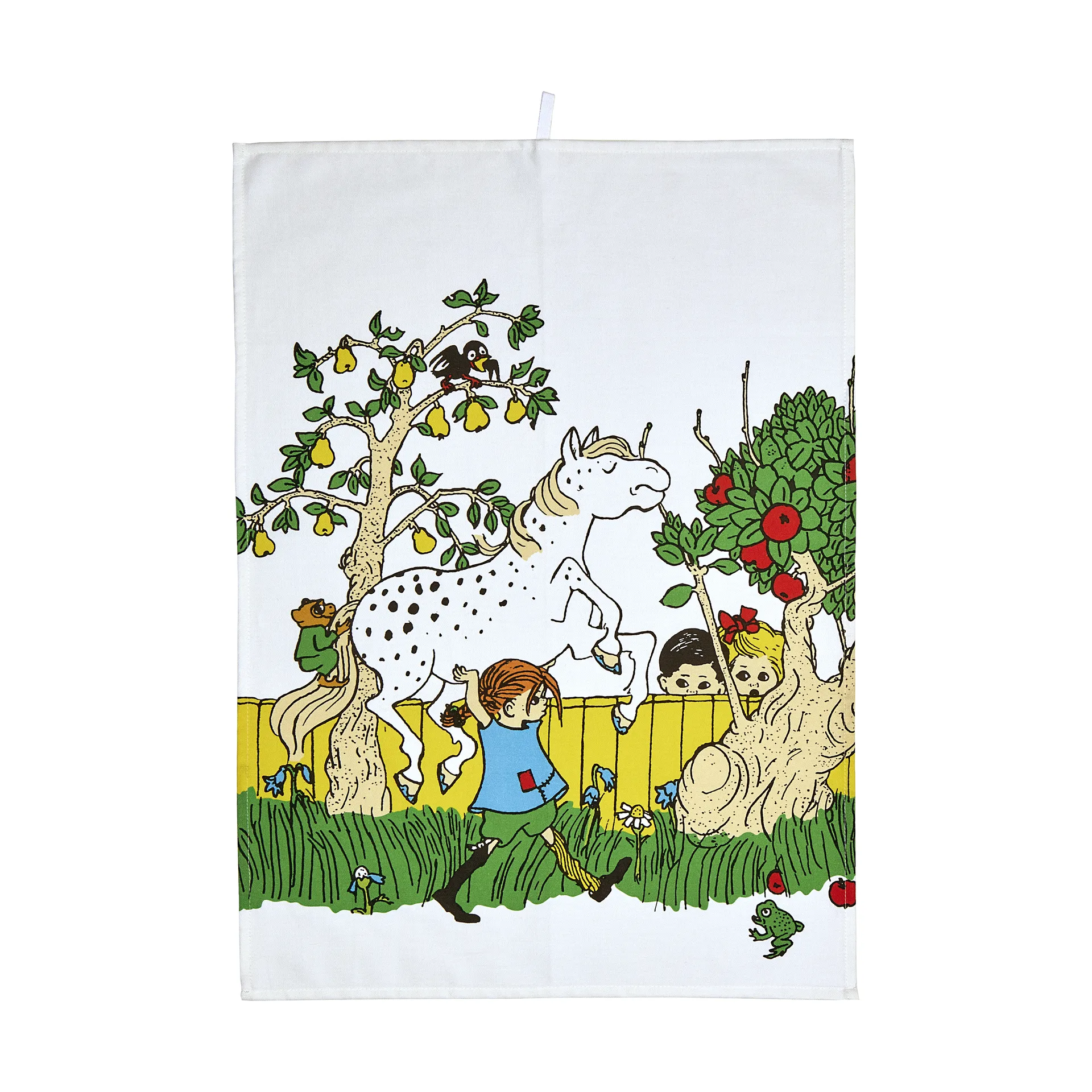 Torchon de cuisine Pippi 50x70 cm, Le chemin du retour Muurla