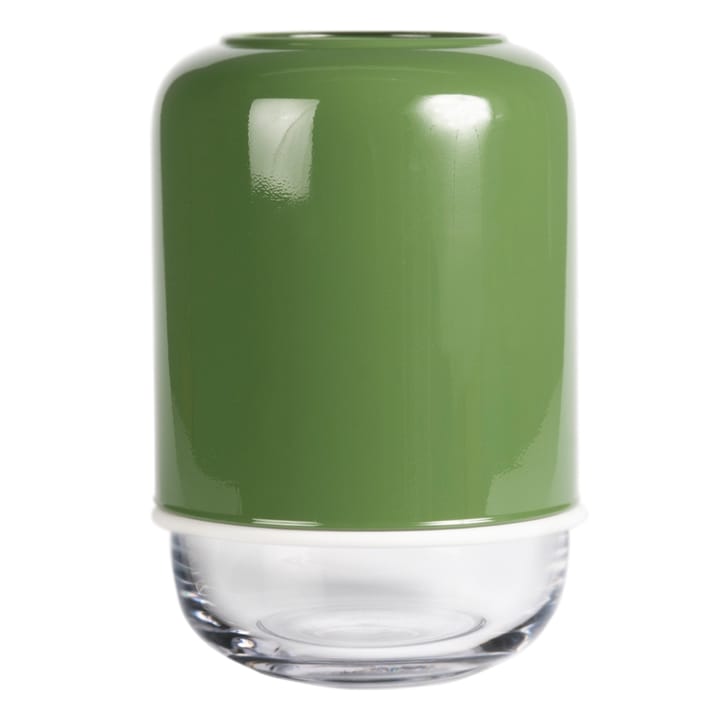 Vase ajustable Capsule 18-28cm - Vert-transparent - Muurla