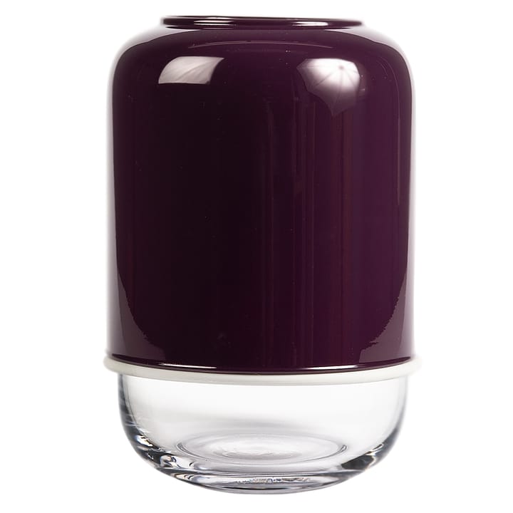 Vase ajustable Capsule 18-28cm - Violet-transparent - Muurla
