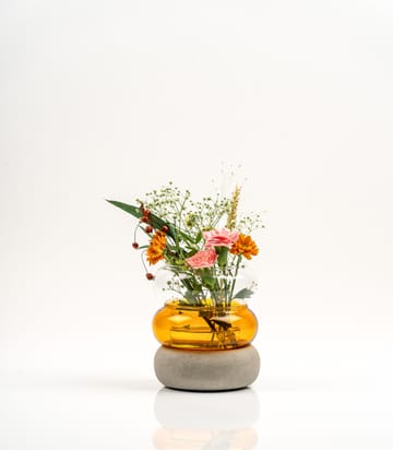 Vase/Photophore Bagel 12 cm - Amber - Muurla