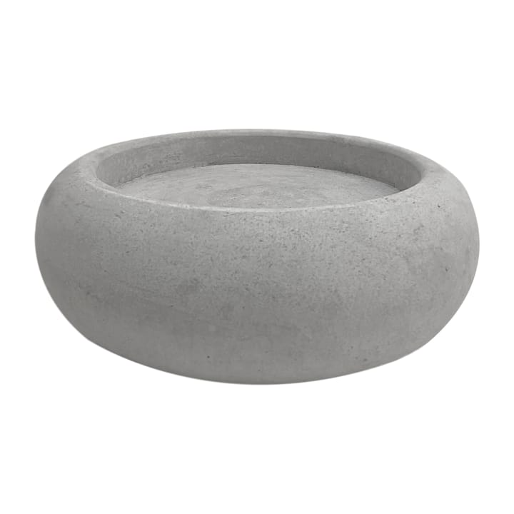 Vase/Photophore Bagel 22 cm - Gris - Muurla