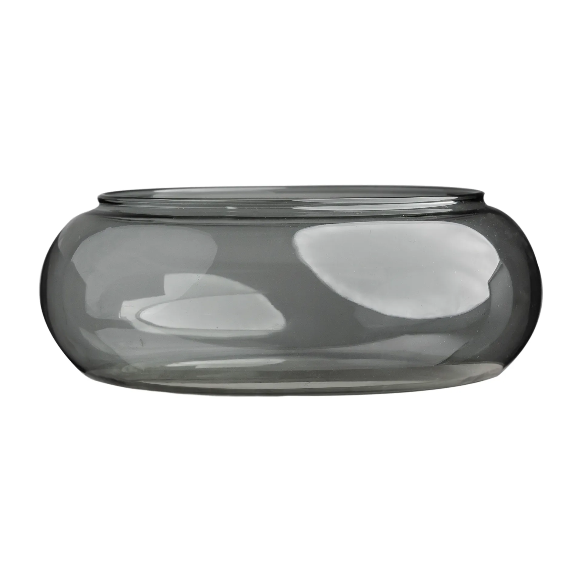 Vase/Photophore Bagel 22 cm, Gris Muurla