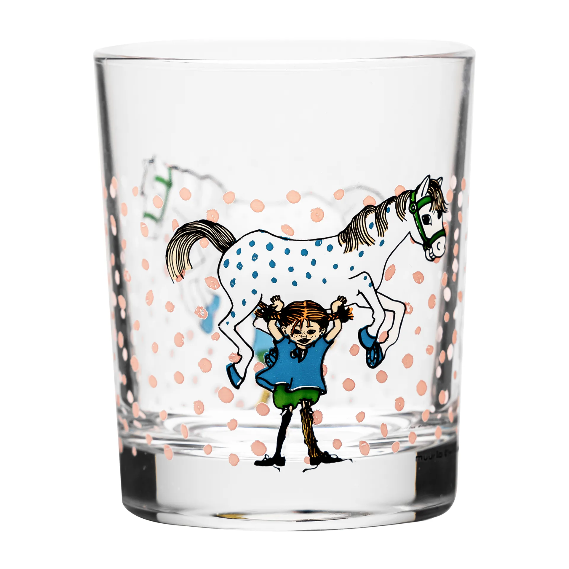 Verre à boire Fifi et Oncle Alfred 20 cl, Multicolore Muurla