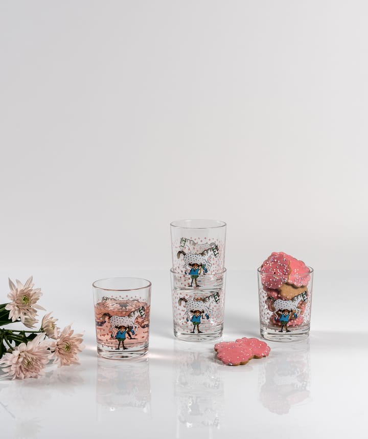 Verre à boire Fifi et Oncle Alfred 20 cl, Multicolore Muurla
