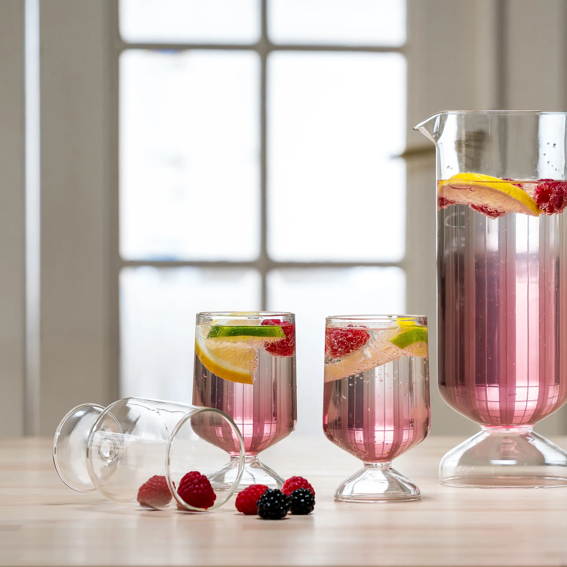 Verre à eau Olo 30cl Lot de 2, Transparent Muurla