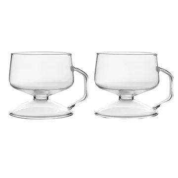 Verre pour boissons chaudes Olo 30cl Lot de 2 - Transparent - Muurla