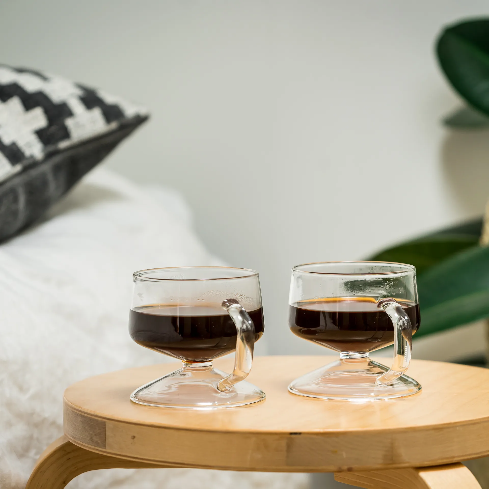 Verre pour boissons chaudes Olo 30cl Lot de 2, Transparent Muurla