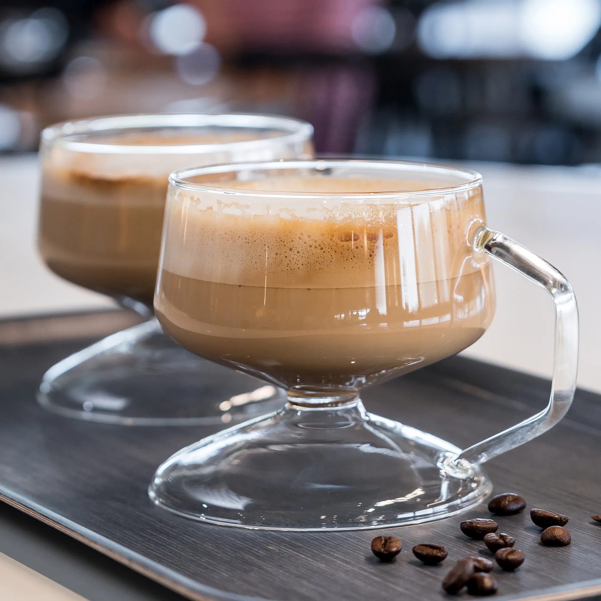 Verre pour boissons chaudes Olo 30cl Lot de 2, Transparent Muurla