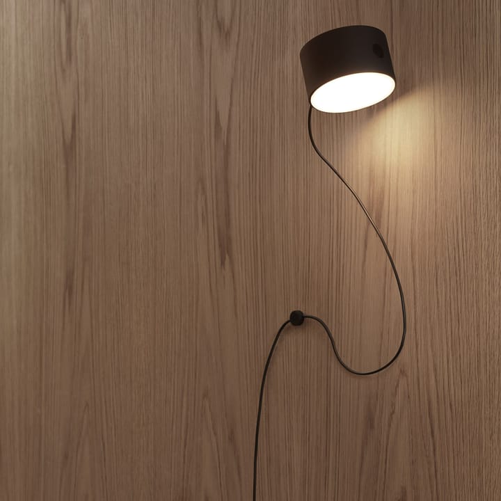 Accroche pour câble pour applique murale Post, Noir Muuto