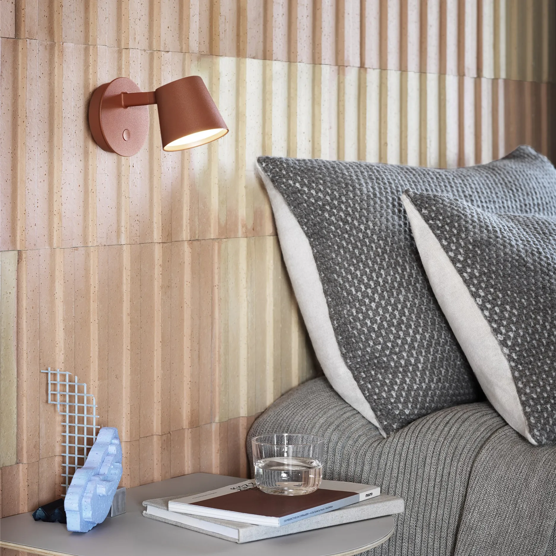 Applique murale Tip, Copper brown Muuto