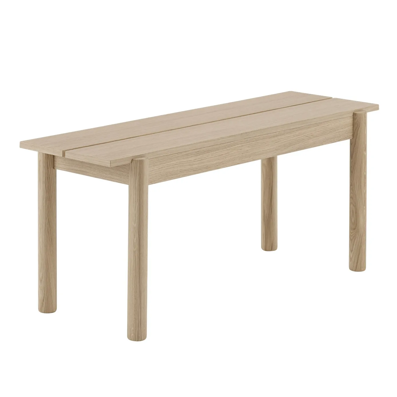 Banc Linear , chêne, 110 cm Muuto