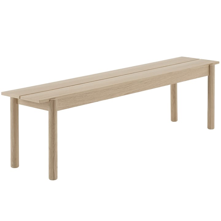 Banc Linear , chêne - 170 cm - Muuto