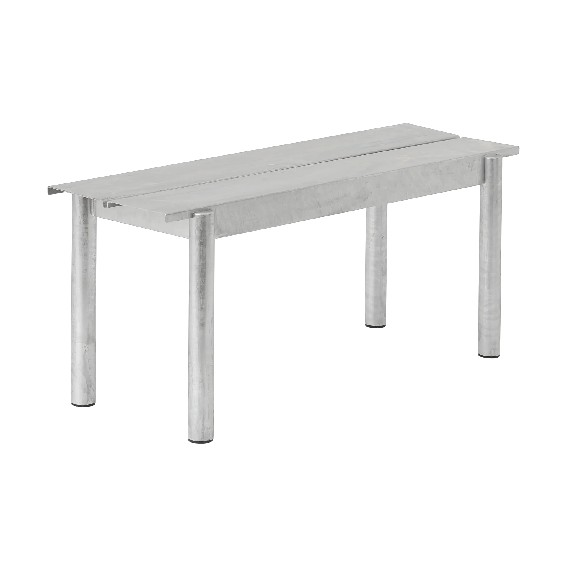 Banc Linear steel bench 110x34 cm, Warm galvanized steel Muuto