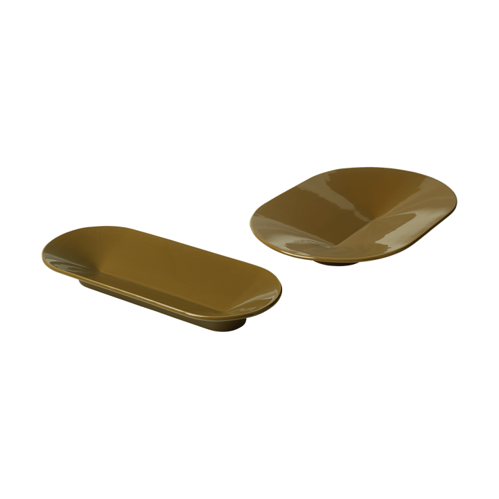 Bol Mere 51,5x21,5 cm, Brown Green Muuto