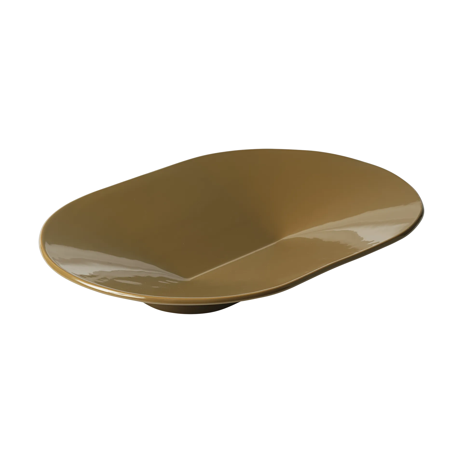 Bol Mere 52x36 cm, Brown Green Muuto