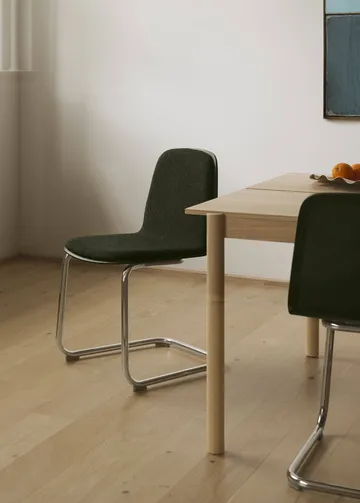 Brink Chair Cantilever Base chaise - Chêne-chrome - Muuto