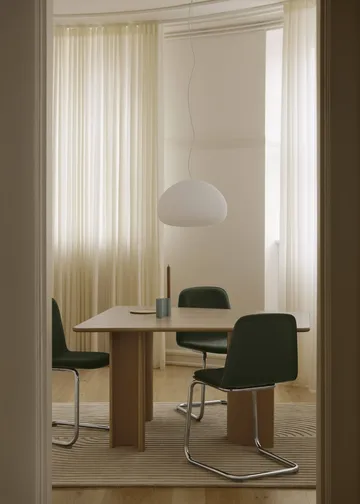 Brink Chair Cantilever Base chaise - Noir - Muuto