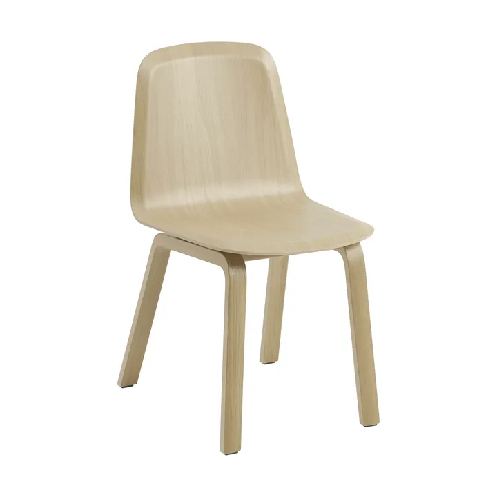 Brink Chair Wood Base chaise - Chêne - Muuto