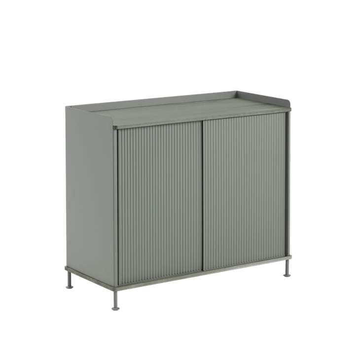 Buffet Enfold Tall - Dusty green-Metal - Muuto