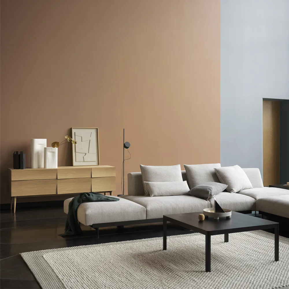 Canapé d’angle In Situ Config 3, Clay 15-Configuration 3-Black Muuto