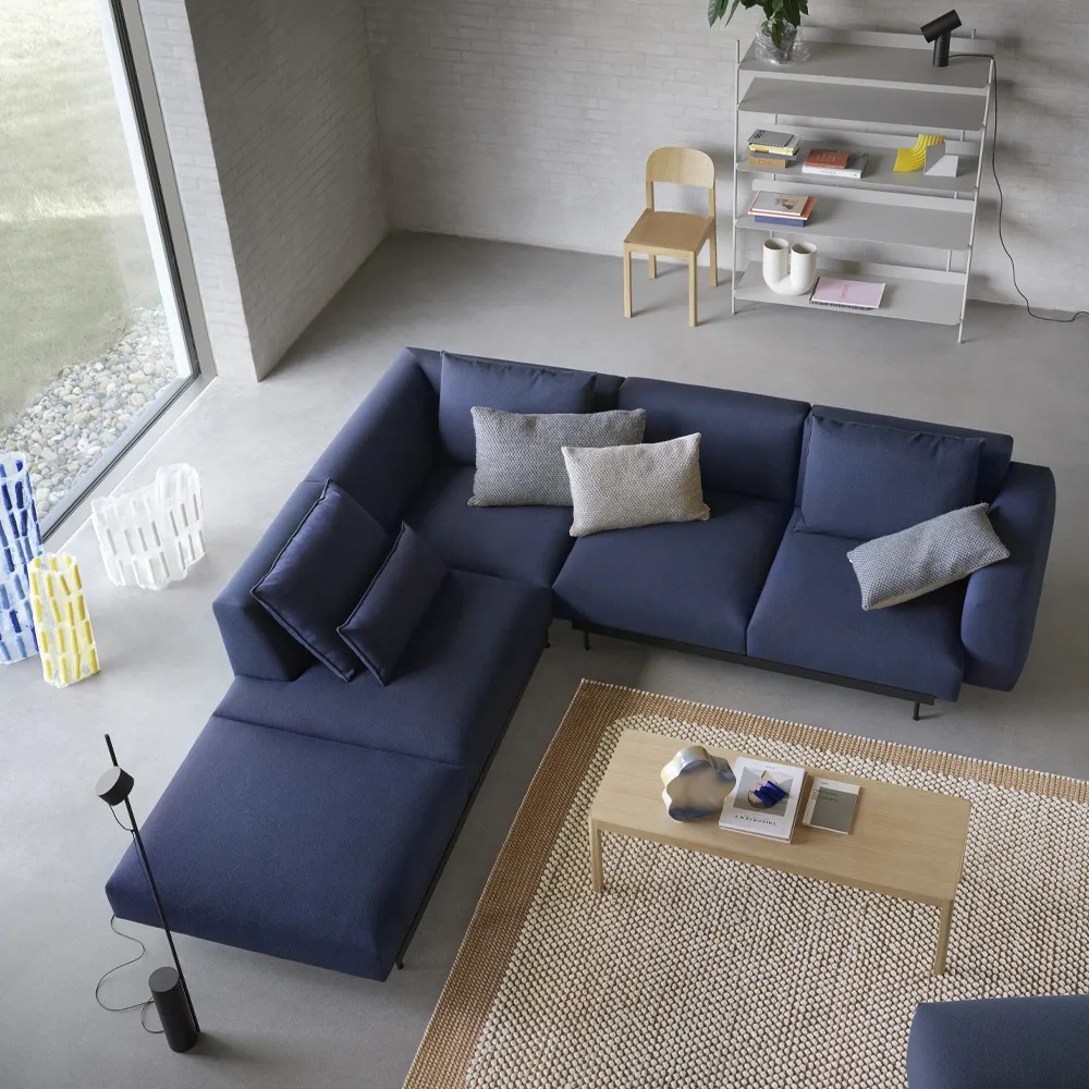 Canapé d’angle In Situ Config 3, Clay 15-Configuration 3-Black Muuto