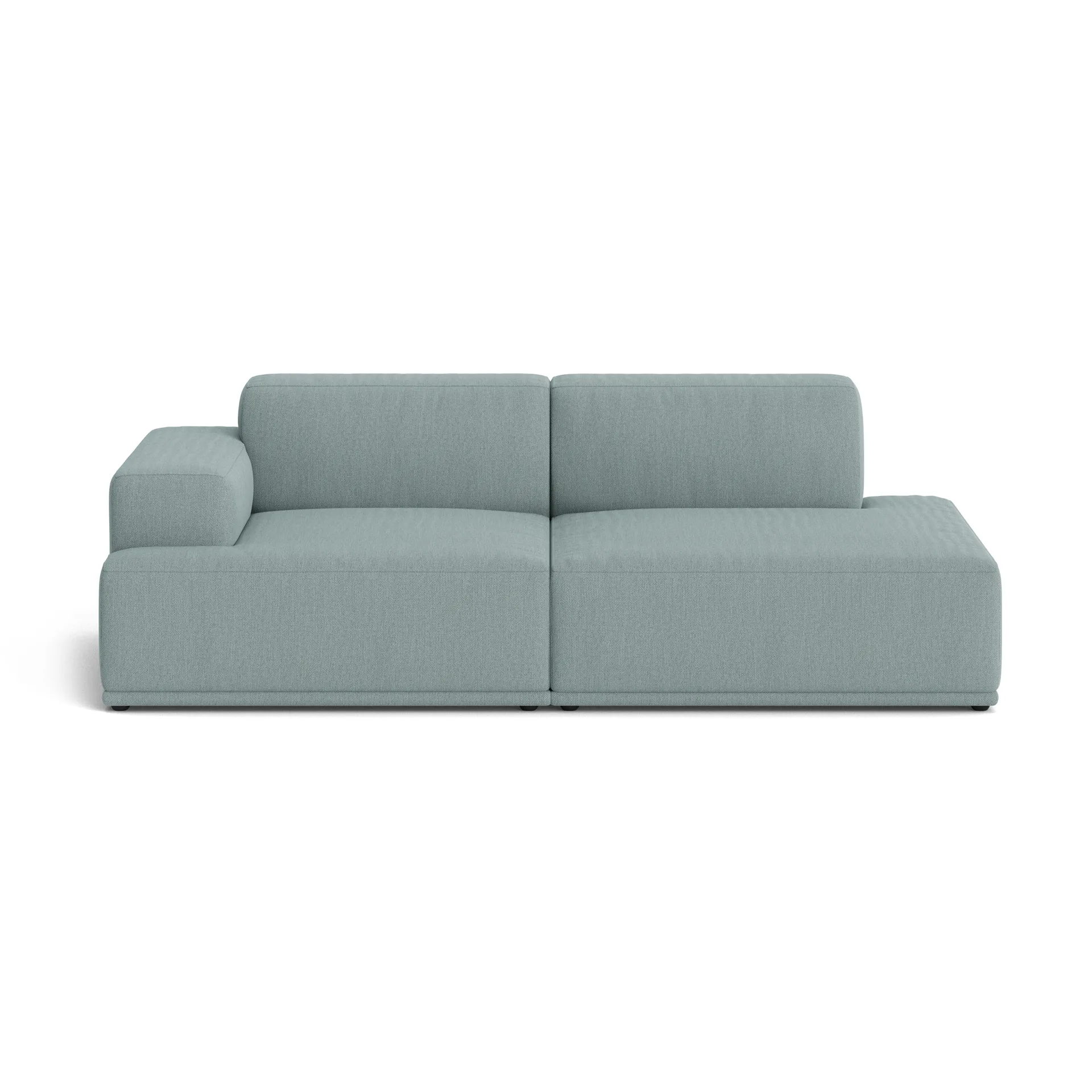 Canapé modulable 2 places Connect soft A+D rewool 718,  Muuto