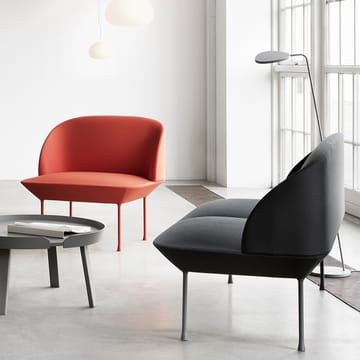 Canapé Oslo 2 places - Steelcut 660-Dark red - Muuto